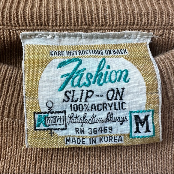 RARE Vintage Pullover Sweater Native American Size M - Picture 3 of 7